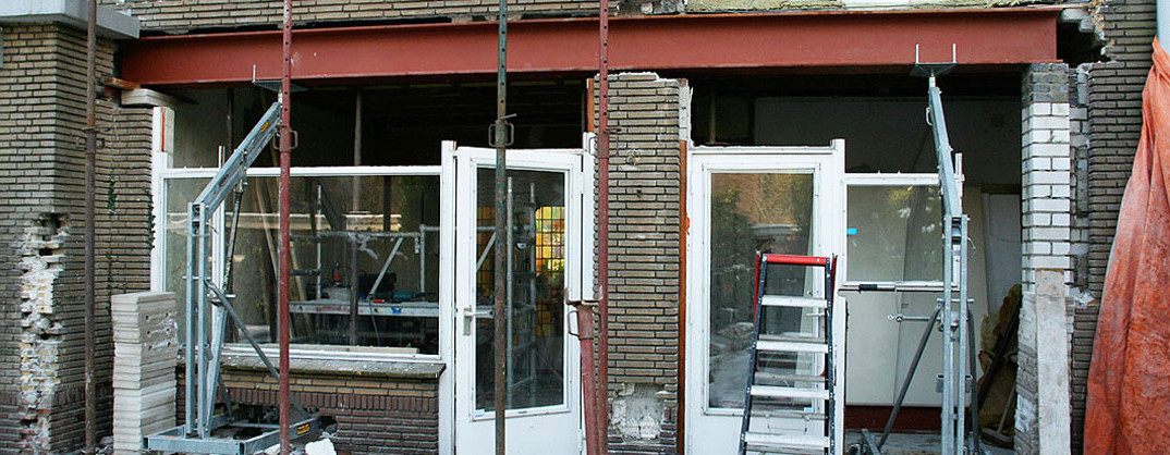 Renovatie met aanbouw